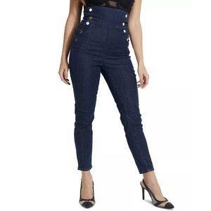 GUESS Eco Gwen Super-High Rise Corset Jeans (NWOT) SIZE 30
